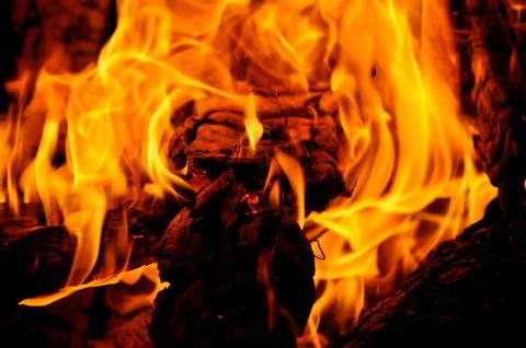 Fire background-1-6 写真素材