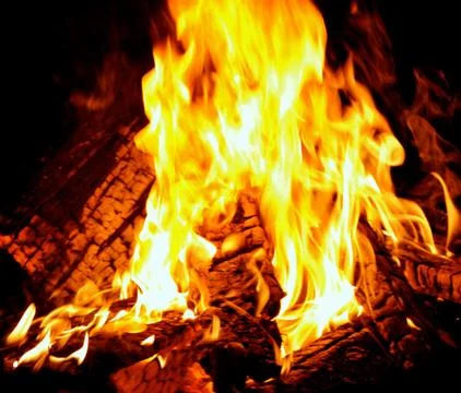 Fire background-1-7 写真素材