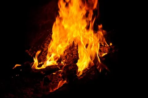 Fire background-1-8 写真素材