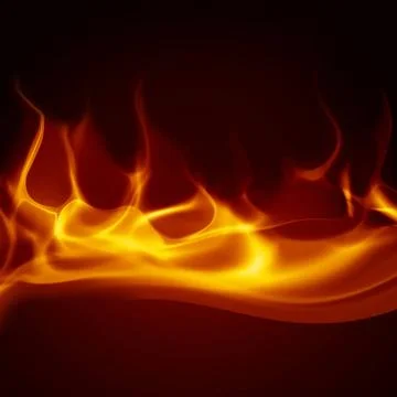 Fire background abstract background with smooth lines of fire Copyright: x... Stock Photos