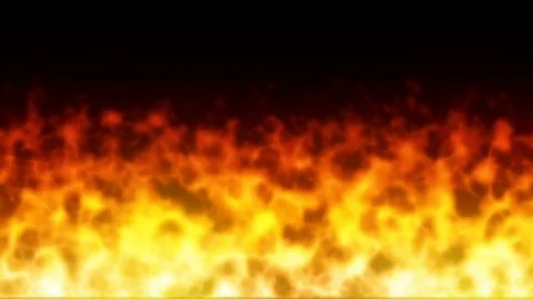 Fire background. Abstract fire animation. Loop Stock Footage 75749743
