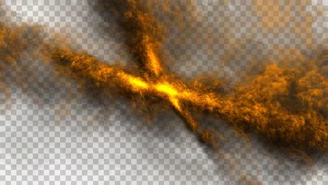 Fire background explosion Stock Illustration