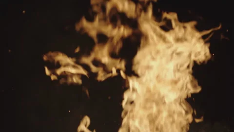 Fire Background Stock Footage 150684814