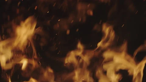 Fire Background Stock Footage 150688026