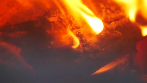 Fire background Stock Footage 161786880
