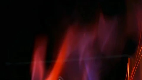 Fire background Vídeos de archivo 161927336