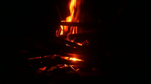 Fire background Stock Footage 162285427