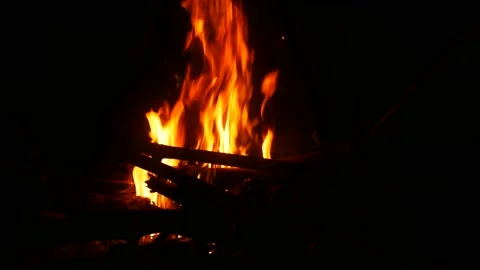 Fire background Stock Footage 162285565