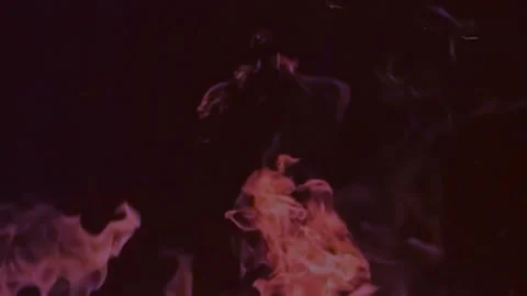 Fire background Stock Footage 246579919