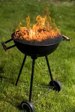 Fire background, grill Free Stock Photos