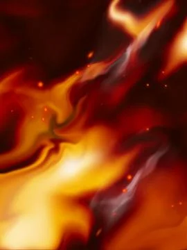 Fire background Stock Illustration