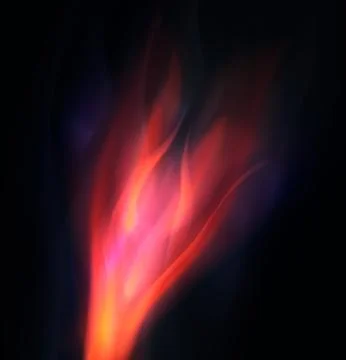Fire background Illustrazione stock