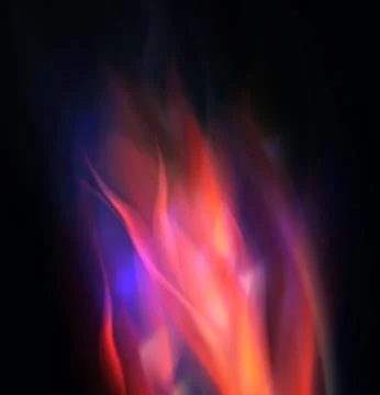 Fire background Stock Illustration