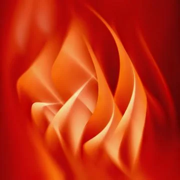Fire background Stock Illustration