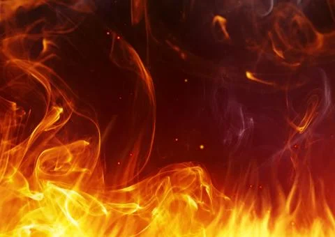 Fire background Stock Illustration