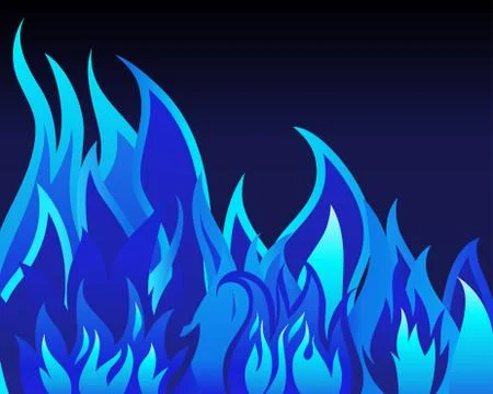 Fire background Illustrazione stock