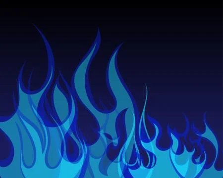 Fire background Stock Illustration