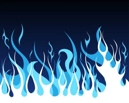 Fire background Stock Illustration