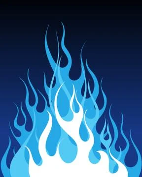 Fire background Stockillustratie
