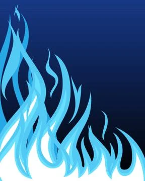 Fire background Stock Illustration