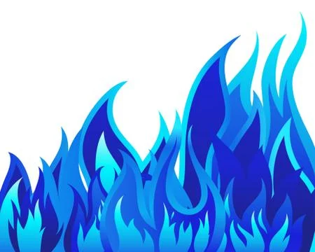 Fire background Stock Illustration