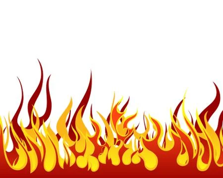 Fire background Stock Illustration