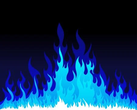 Fire background Stock Illustration