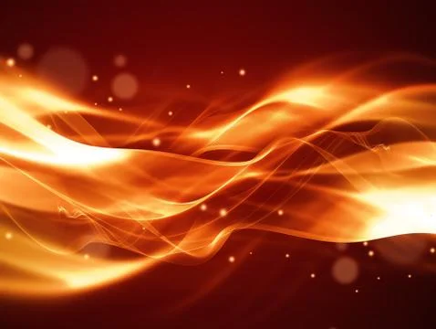 Fire background Stock Illustration