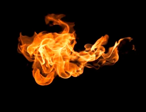 Fire background Stock Photos
