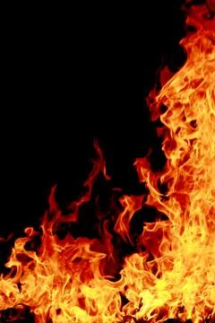 Fire background Stock Photos
