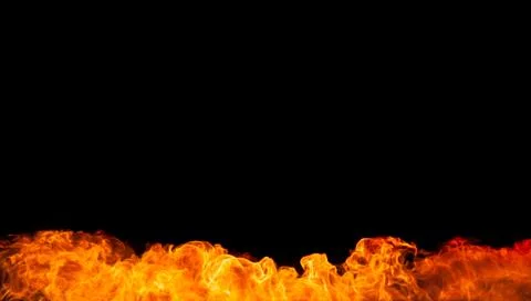 Fire background Stock Photos