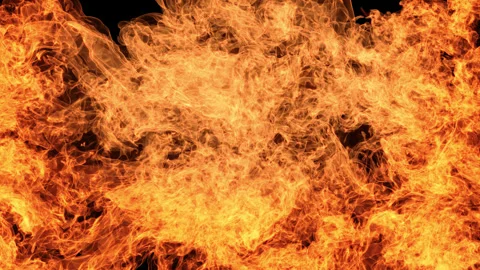 Fire Background Slow Motion Stock Footage 242366437