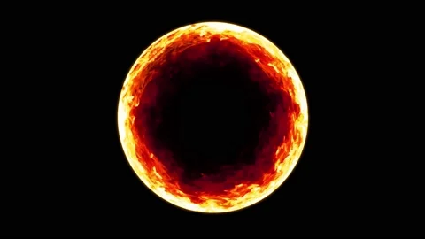 Fire ball 3 Stock Footage 222014404