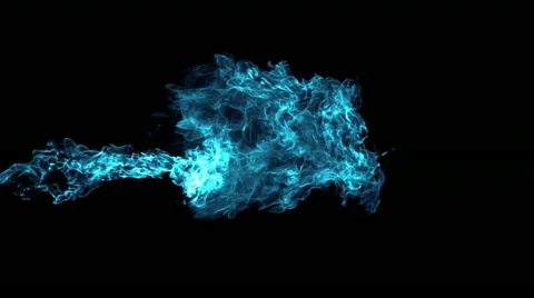 Fire ball explosion, Slow Motion Stock Footage 12350340