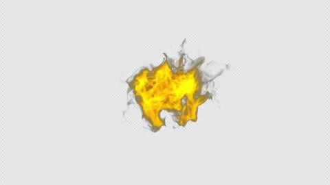 Fire ball flames Stock Footage 338188423