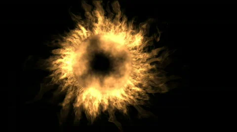 Fire ball Stock Footage 682083