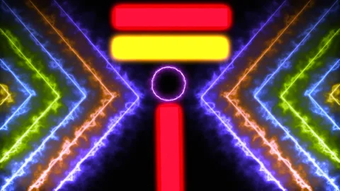 Fire Ball Hit Animation  Bouncing Flame Game Motion Graphic Stock Footage 333591925