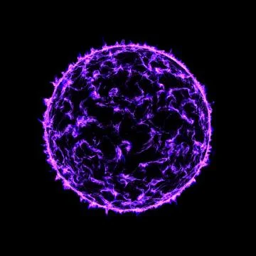 Fire ball star Illustrazione stock