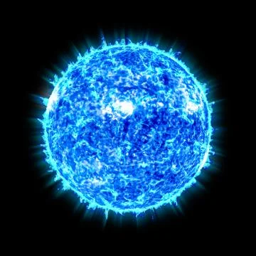 Fire ball star Stock Illustration