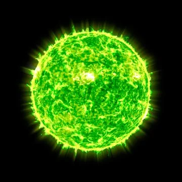 Fire ball star Illustrazione stock
