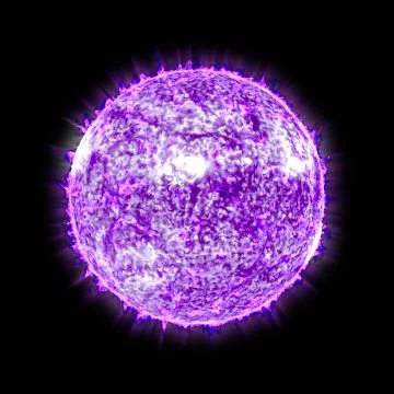 Fire ball star Illustrazione stock