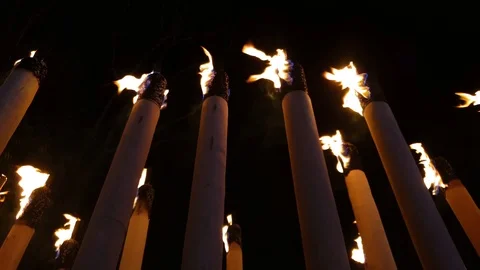 The Fire of Believe, Upshot. Stock Footage 104535728