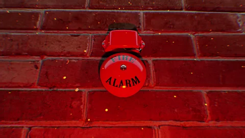 Fire Bell Ringing Stock-Footage 314676545