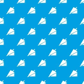Fire bellows pattern seamless blue Stock Illustration
