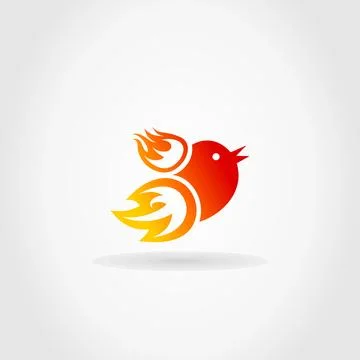 Fire a bird Stock Photos