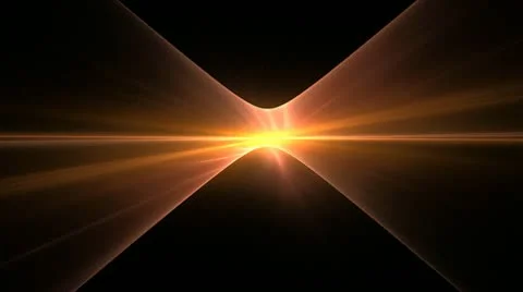 Fire on black 1 Stock Footage