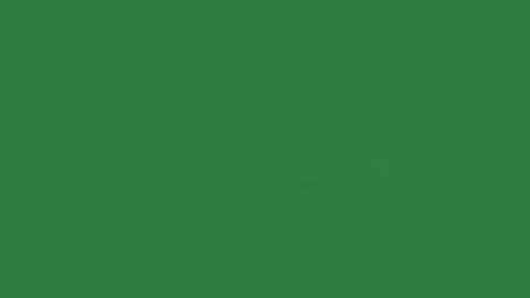 Fire on black smoke some clouds an image of skull it isolated on green screen Stock Footage 336849619
