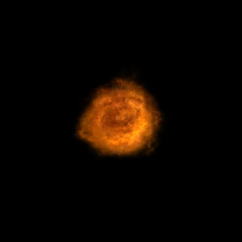 Fire blast 2 Stock Footage 95616562