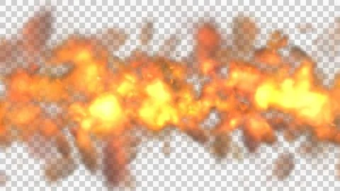 Fire blast background video Stock Illustration