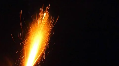 Fire Blasts Stock Footage 10888527